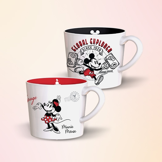 caneca Mickey e caneca Minnie