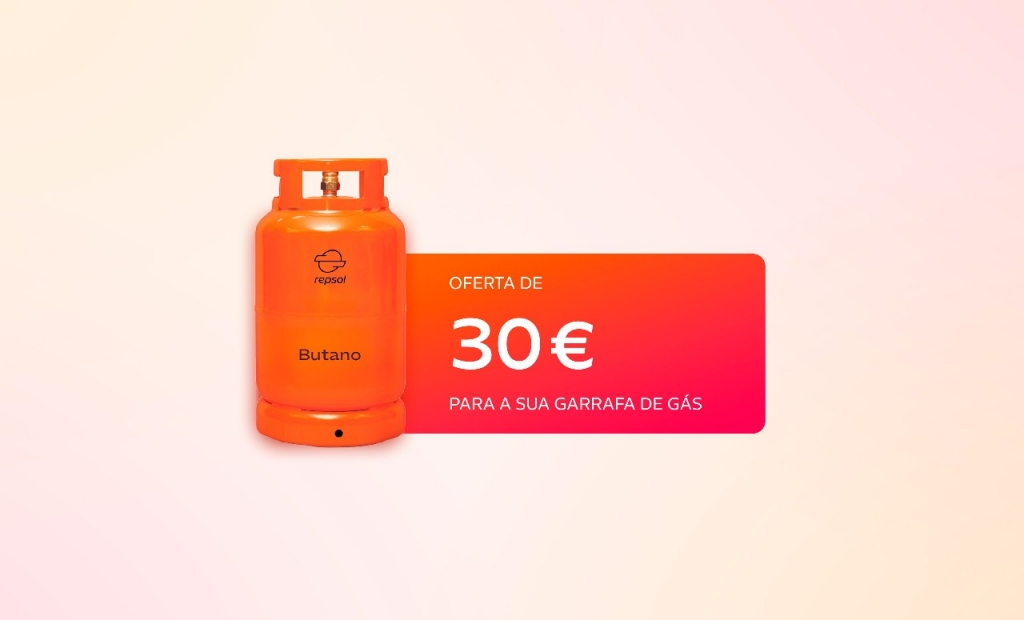 Promo 30 euros garrafa de gás,App My Repsol