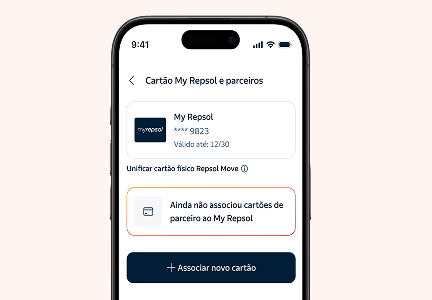 Associar cartão